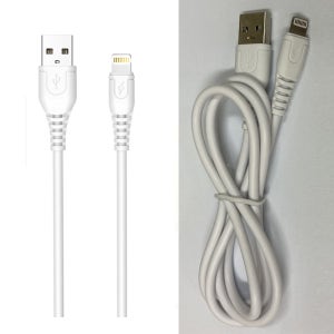 USB 라이트닝 8핀 2.4A 고속데이터충전케이블 1M 단선방지 내부설계 아이폰 케이블