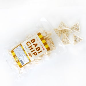 바비조아 바비칩 현미 75g x 4팩/ 유기농 현미로 만든 건강 간식 쌀과자