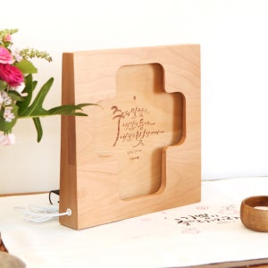 청현재이 진 원목 십자가램프 3.주의말씀 (말씀무드등 조명)