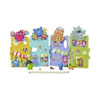 Hasbro Uglydolls Uglyville Unfolded Main Street Playset & Portable Tote, 3 Figures & Accessories