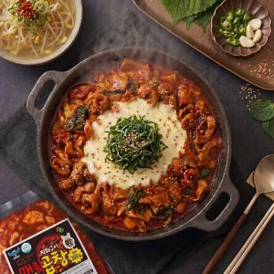 클릭 막꿔스 직화 매콤양념 곱창 200g, 1개