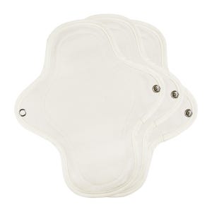 로한 면생리대 민무늬 미니(소형) 3장 순면 다회용 천생리대