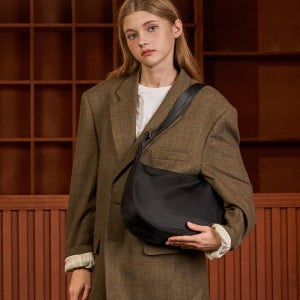 TRM 리사이클 빅슬라임 나일론 호보백