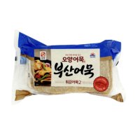 사조오양 상천 튀김 사각 어묵 750g 총25장 냉동 오뎅