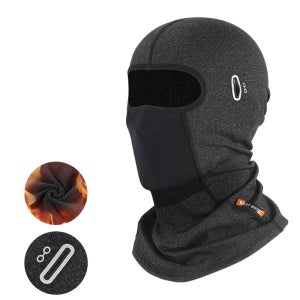 자전거 방한용품 바라클라바 WB306G 목긴타입-안경홀 그레이