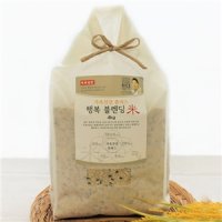 가족건강플러스 행복블렌딩 쌀 4kg/ 즉석도정 블렌딩쌀 9분도미 현미 보리 밥소믈리에