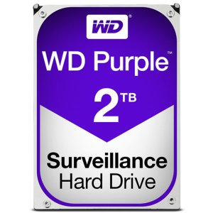웨스턴디지털 WD23PURZ Purple 정품 2TB 3.5인치 5400RPM SATA3 HDD 하드디스크 영상 감시 보안 CCTV 녹화기 NVR DVR 메모리 고용량 저장장치