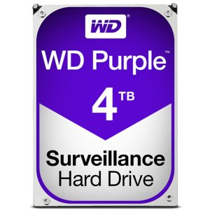 웨스턴디지털 WD43PURZ Purple 정품 4TB 3.5인치 5400RPM SATA3 HDD 하드디스크 영상 감시 보안 CCTV 녹화기 NVR DVR 메모리 고용량 저장장치
