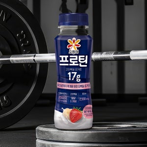 빙그레 요플레 프로틴 드링크 요거트 딸기바나나 24개입