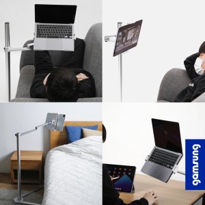 스트럭쳐랩 올인원 플로우 스탠드 침대 누워서 핸드폰 태블릿 노트북 거치대