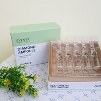 [이브에버] 다이아몬드 퓨리파잉 앰플 2ml X 20개 시트팩6종+샘플6종 핸드크림 무료