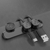 고정 선정리 충전선 클립 타이 홀더 케이블 마그네틱 USB