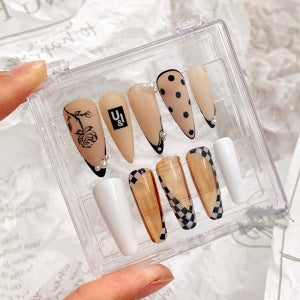 바르나 수제 네일팁 보관 케이스 1개, 아트팁 정리 디스플레이 거치대 레진아트 재료