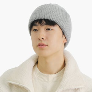 카르닉 토끼털 비니 모자 소프트 니트 여자 남자 남녀공용