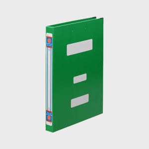 원터치 청 스프링 화일 F130 녹색 파일 5장 1팩 문화