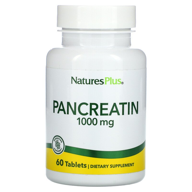 <b>네이처스플러스</b> 판크레아틴 1,000mg 60정 소화