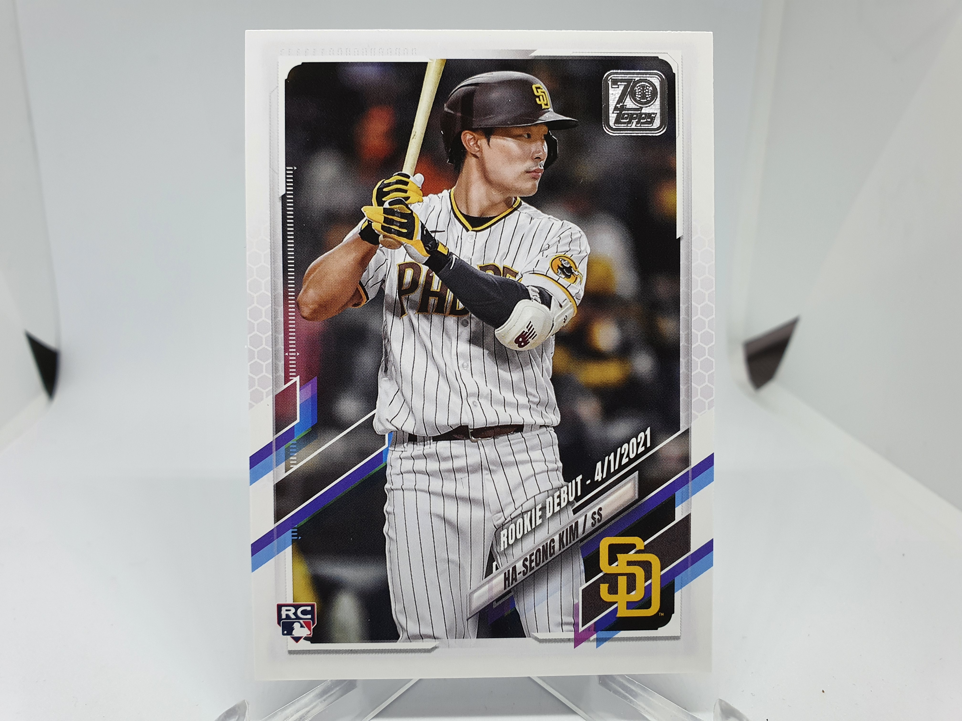 김하성 MLB RC 루키카드 2021 TOPPS Update series 야구카드 MLB카드 샌디에이고 파드리스 San Diego Padres 키움 히어로즈