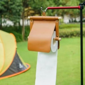 가죽 감성 캠핑휴지걸이 차박 정리 소품 감성캠핑용품