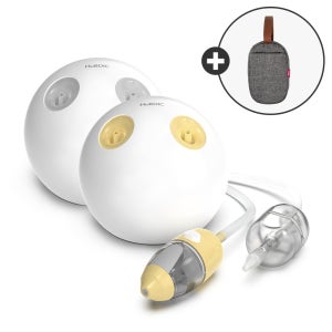 휴비딕 전동식 의료용 콧물흡입기 신생아 아기 코 흡인기 크린노즈 인아웃 HNA-1000 + 발열가방