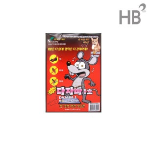 쥐본드 (마우스헌터) 2개 바퀴 파리 벌래 접착 강력