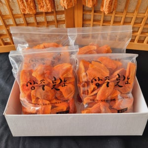 씨없는천감 감말랭이 1.8kg (지퍼백 감말랭이 450g 4봉지) 황금보자기포장