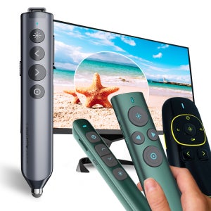 TV모니터용 에어마우스 이미지포인팅 무선프리젠터 레이저 포인터 스마트포인터 하이라이트