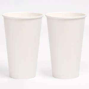 [LO] 16oz 무지 종이컵 1박스 1000개 일회용 테이크아웃 병원 학교 사무실 핫컵