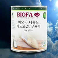 비오파 하도오일 3755 나무 가구 원목 오일 스텐 목재 투명 오일 스테인 375ml