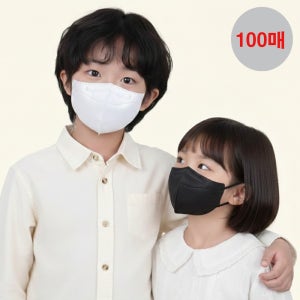 메디케이알 데일리핏 새부리형 KF94 소형 100매 어린이마스크