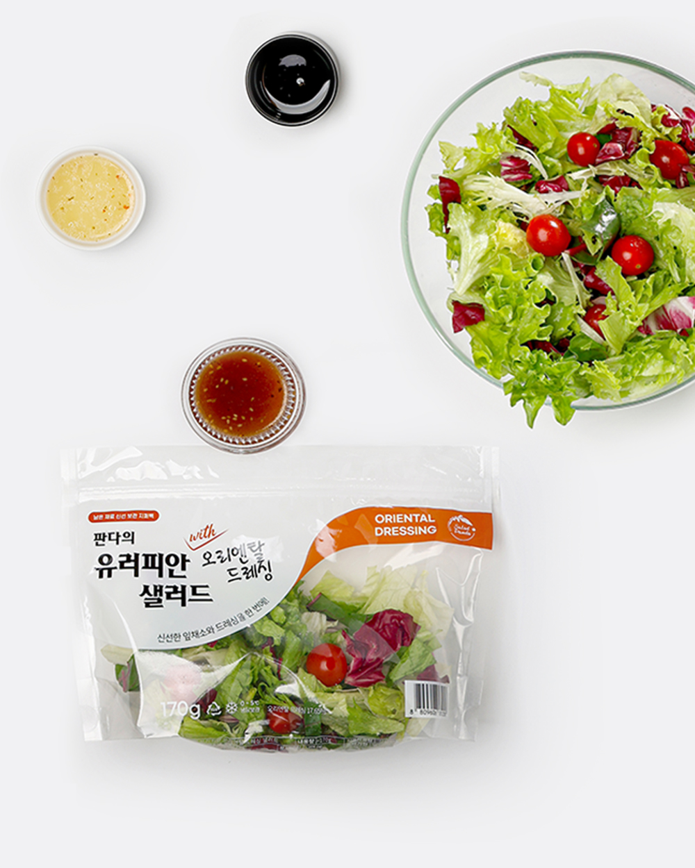 판다의 유러피안 오리엔탈 드레싱 샐러드 제품 이미지