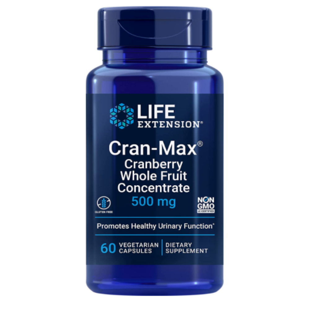 라이프익스텐션 크랜맥스 크랜베리 영양제 추출물 500mg 60베지캡슐