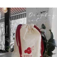 [달달한카페]드립백 커피 린넨파우치 coffee dripbag