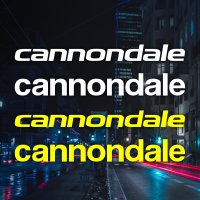 캐논데일 CANNONDALE TYPE 1 2 자전거 로고 데칼 컷팅 스티커 바이크꾸미기