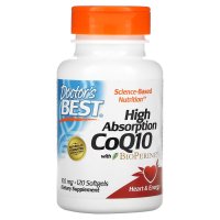 닥터스베스트 고흡수율 코큐텐 CoQ10 코엔자임 큐텐 100mg 120캡슐