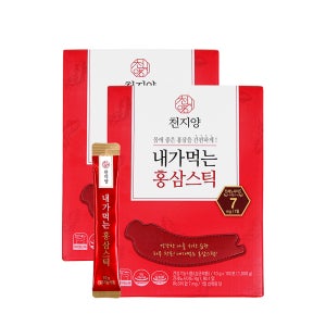 천지양 내가먹는 홍삼스틱 100포 2박스 6년근홍삼 진세노7mg 면역 홍삼 홍삼스틱 홍삼진액 홍삼의효능