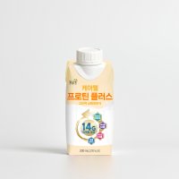 [본사] 케어웰 프로틴 플러스 200ml 18팩 하이프로틴 고단백영양식 노인 단백질음료