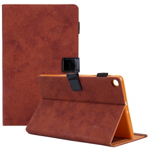 갤럭시탭A6 10.1 T580 마블패턴 디자인 카드수납 펜홀더 스탠드 패브릭 태블릿 케이스