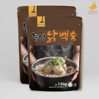 당신덕 능이 닭백숙 능이버섯 오리뼈 육수 냉동제품 1.6kg 2팩