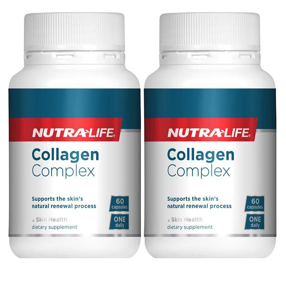 Nutralife 뉴질랜드 뉴트라라이프 콜라겐 콤플렉스 60캡슐 2팩