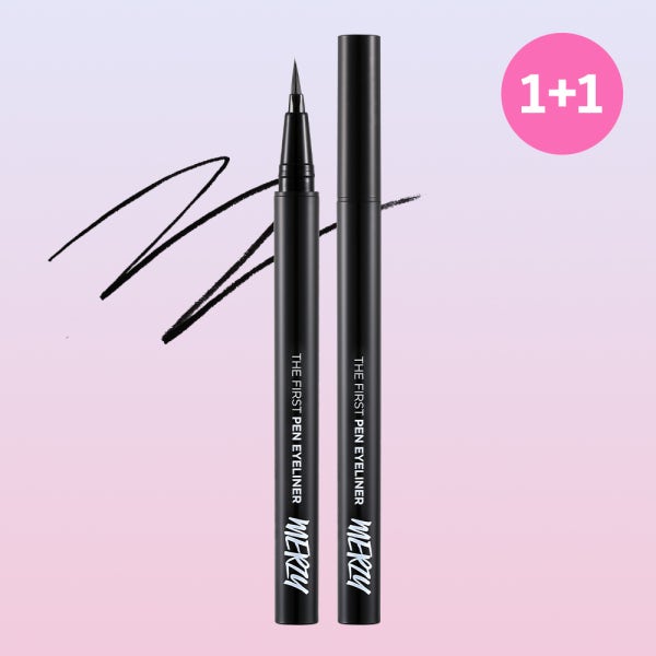 [1+1][머지] 번짐없는 더 퍼스트 펜 아이라이너 (0.5g)
