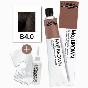 로레알 새치커버 염색약 마지브라운 50g, B4.0 쿨 브라운, 1개