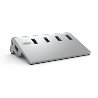 맥북 허브 아이맥 멀티포트 노트북 USB 3.0 4포트 A타입 무전원