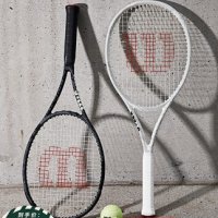 스쿼시 테니스 라켓 용품 Wilson 신형 네트워킹 시니어 탄소섬유 전문