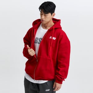 비스트모드 4컬러 기모 후드 헬스 오버핏 짐웨어 긴팔 티셔츠 BSMD