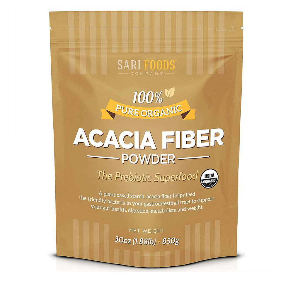 Sari Foods 사리 푸드 <b>프리바이오틱</b> 슈퍼푸드 아카시아 <b>파이버</b> 섬유질 파우더 분말 30oz(850g)