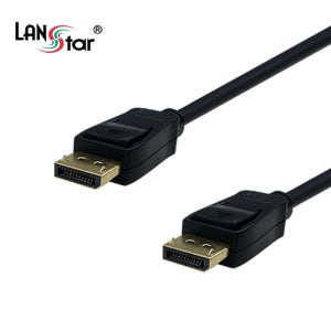 랜스타 LS-DP12MM-2M 디스플레이포트 DP 케이블 2M 20핀 더미핀 1.2VER