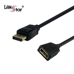 랜스타 LS-DP12MF-1M 디스플레이포트 DP1.2 연장케이블 1M 4K 60Hz지원