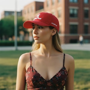 에임피크 C83 레드 왕관 캡모자 명품모자 남녀공용 aimpeak 빅사이즈 커플 선물