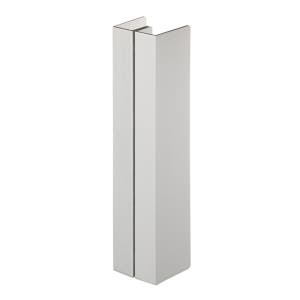 강화도어손잡이 GA-154AL 알루미늄실버 유리문손잡이 센터340mm