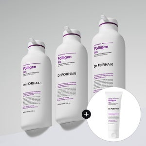 닥터포헤어 탈모&손상모 케어 폴리젠 실크 샴푸 500mlX3[+실크샴푸70ml]